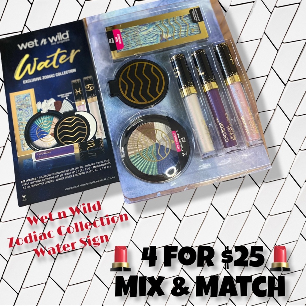 💄 4 for $25 💄 Wet n Wild Zodiac water sign bundle